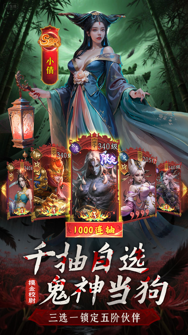 摸金校尉之西夏迷踪-中式0.1卡牌