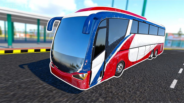 巴士模拟器3-上坡山地巴士模拟