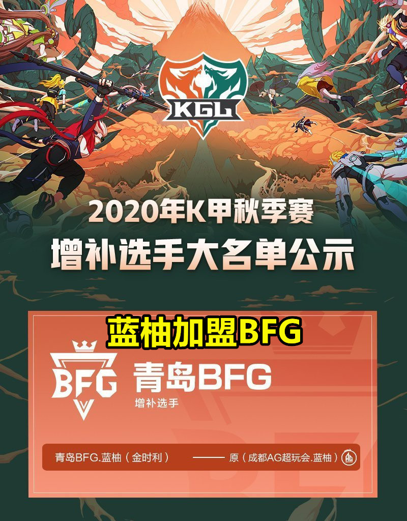 小伙伴们,你们对于ag超玩会蓝柚租借至bfg电竞俱乐部,并将代表bfg电竞