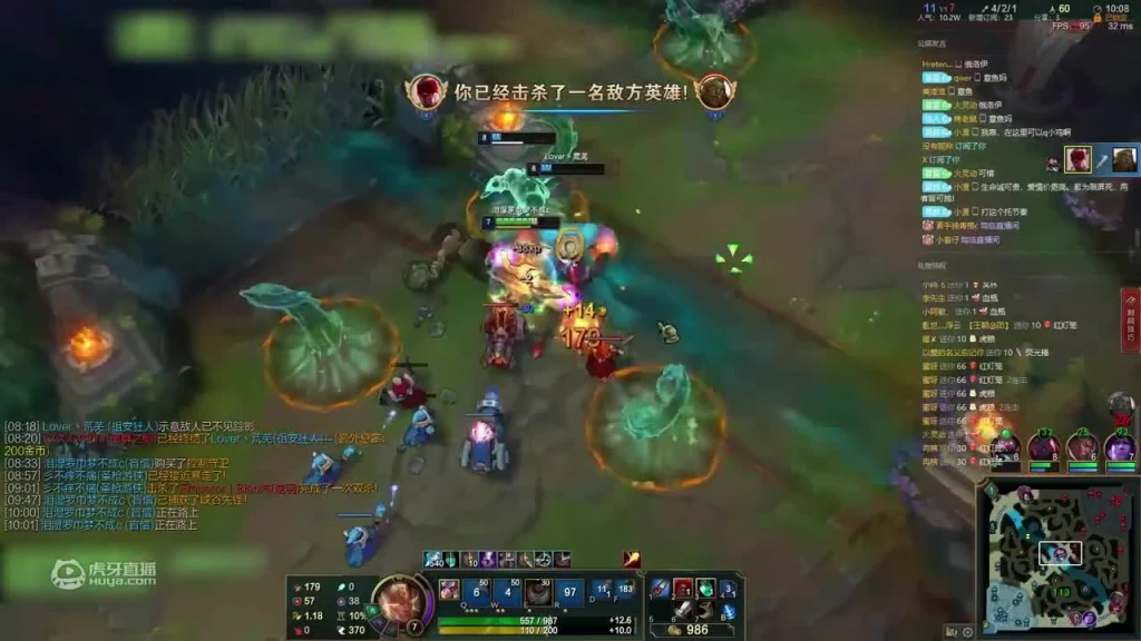 零玖盲僧：中路轻松拿下人头，下路半血秀三杀