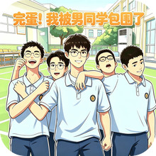 宝藏男孩子-我被男同学包围了！