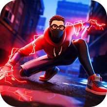 城市蜘蛛绳索英雄