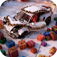 翻滚太空车-汽车碰撞模拟器2