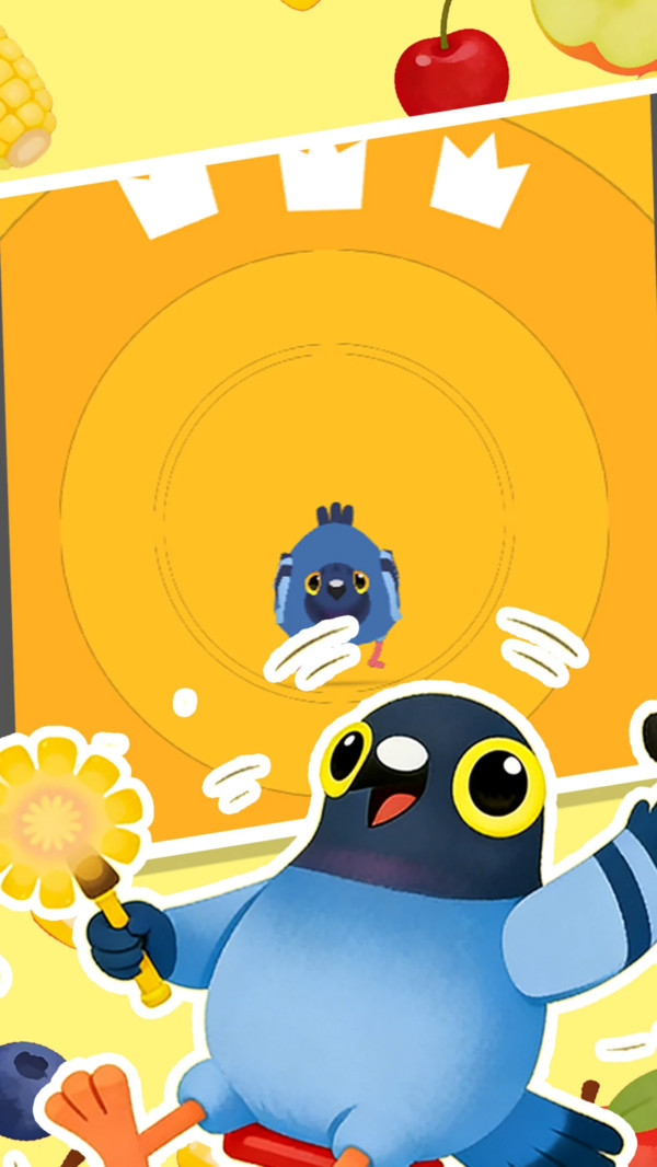 别让他卡住-贪吃的鸽子