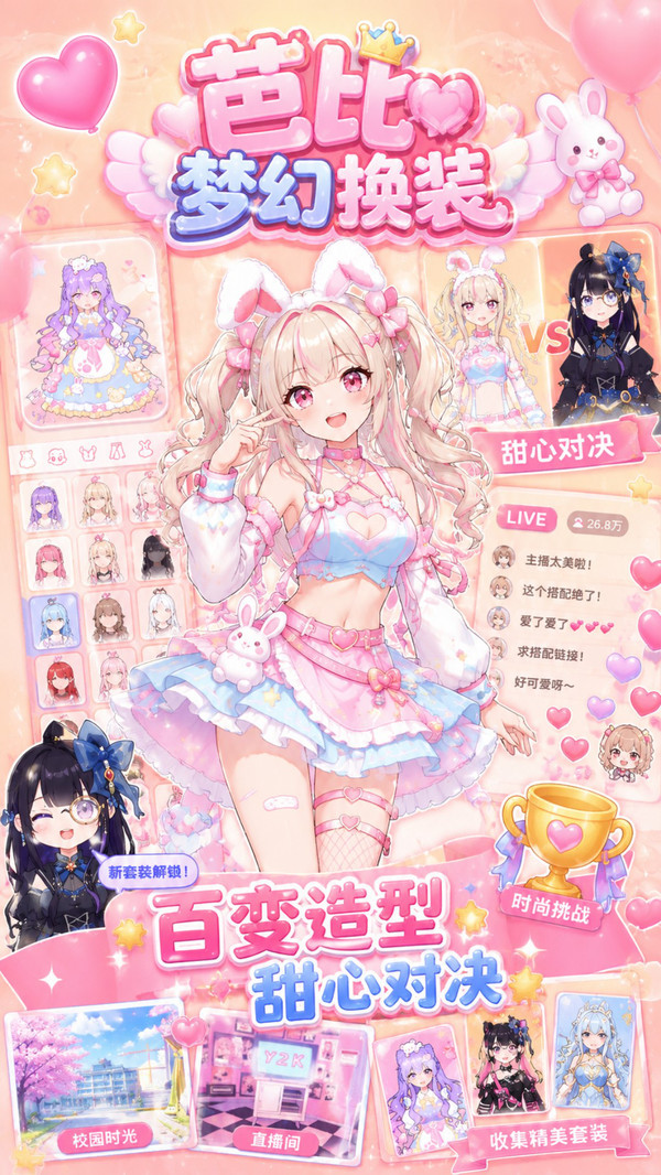 芭比梦幻换装