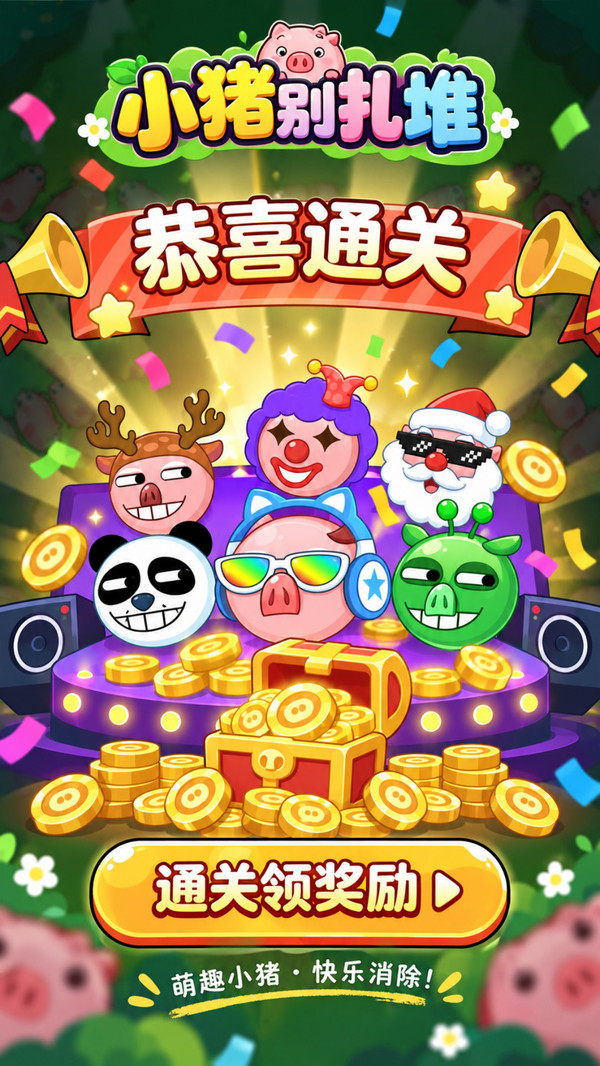 小猪别扎堆
