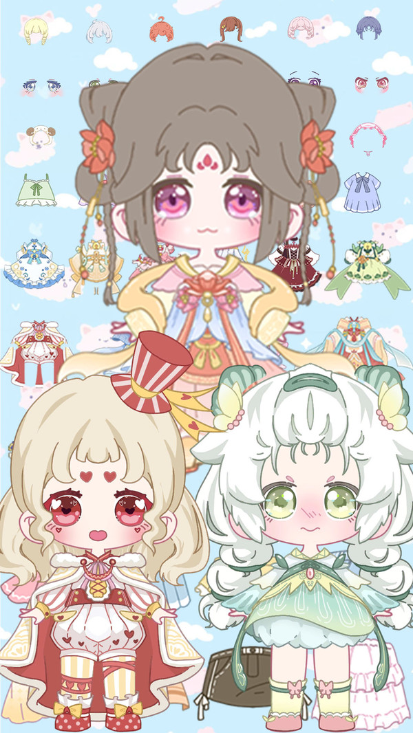 凡达世界少女装扮