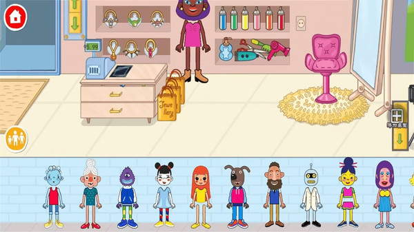 托卡小镇少女装扮-奇妙创意世界