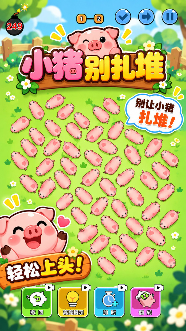 小猪别扎堆