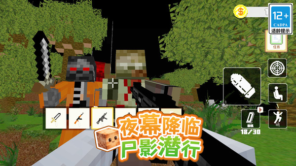 方块村庄：建造与生存