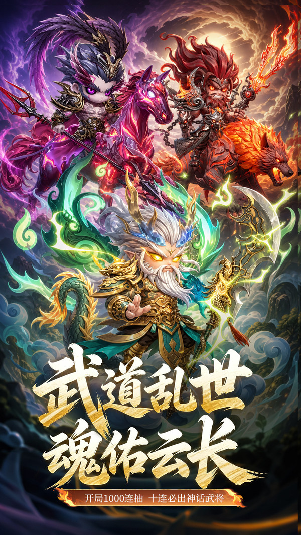 禁地之战-福利零氪三国卡牌