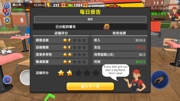 移动餐车日记