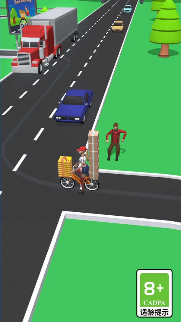 外卖速递小能手