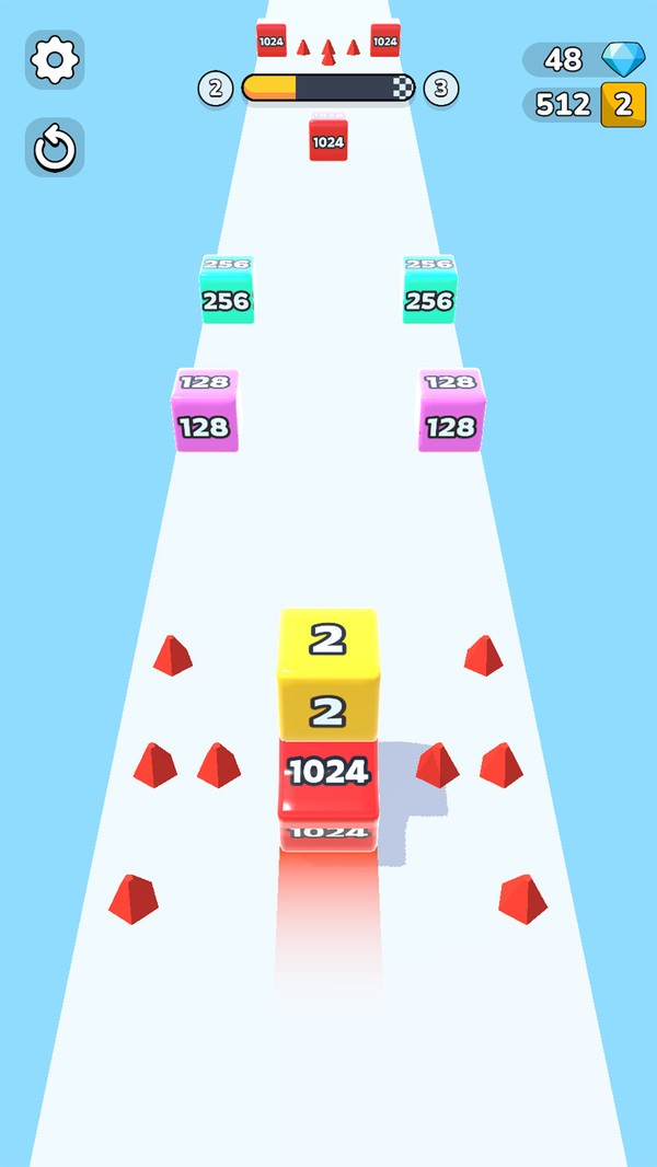 2048消方块