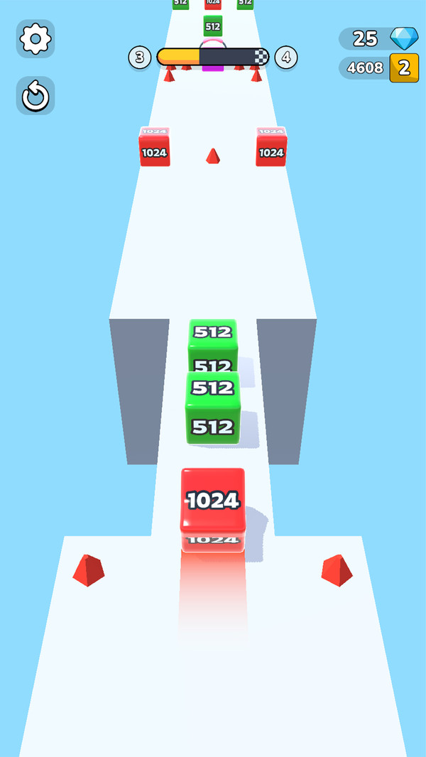 2048消方块