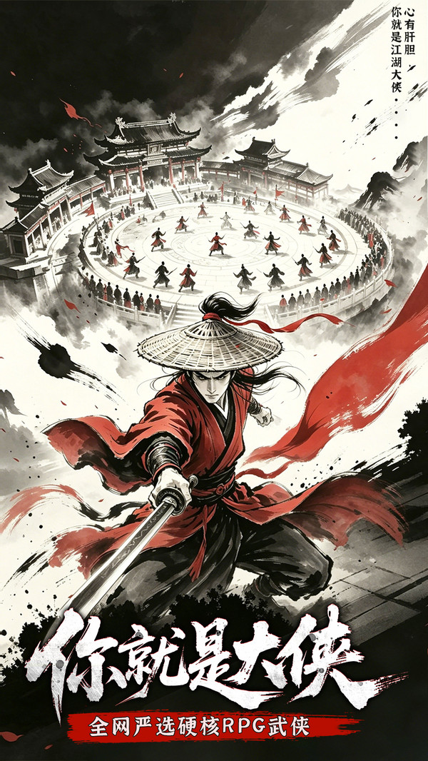 侠者风华录-水墨风放置武侠手游