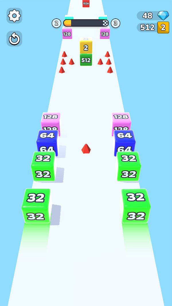 2048消方块