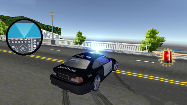 真实警车驾驶模拟器