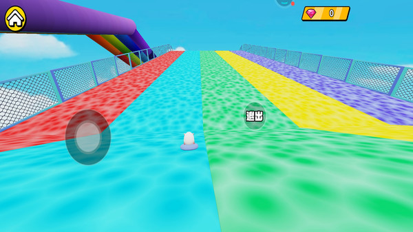 公仔派对-彩虹滑梯