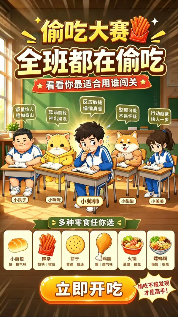 偷吃大赛