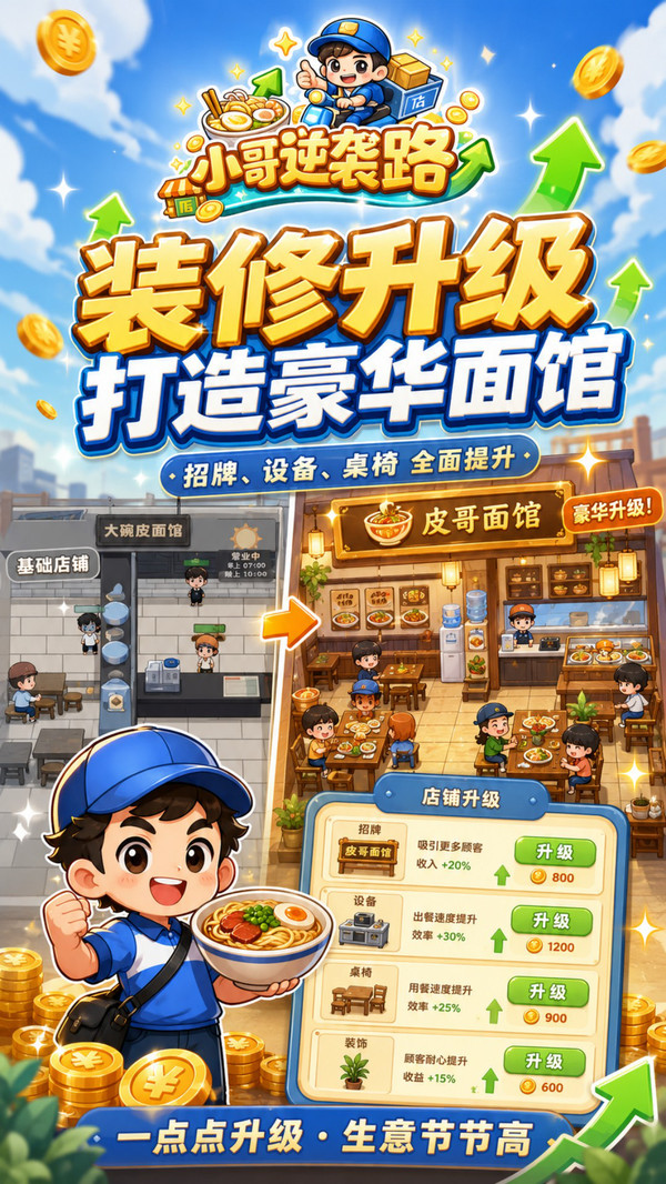 小哥逆袭路