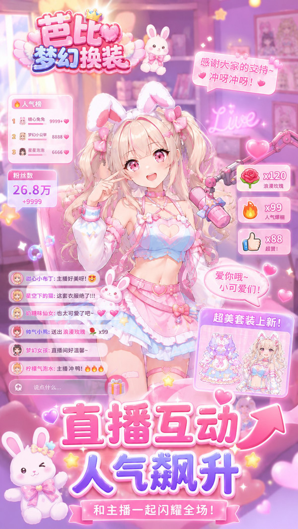 芭比梦幻换装