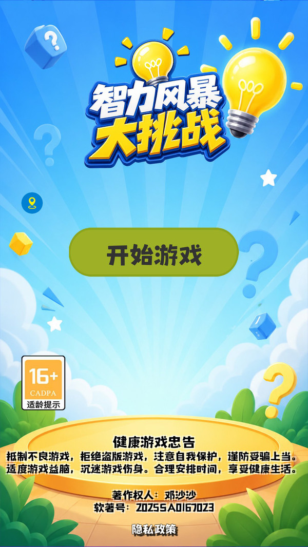 智力风暴大挑战