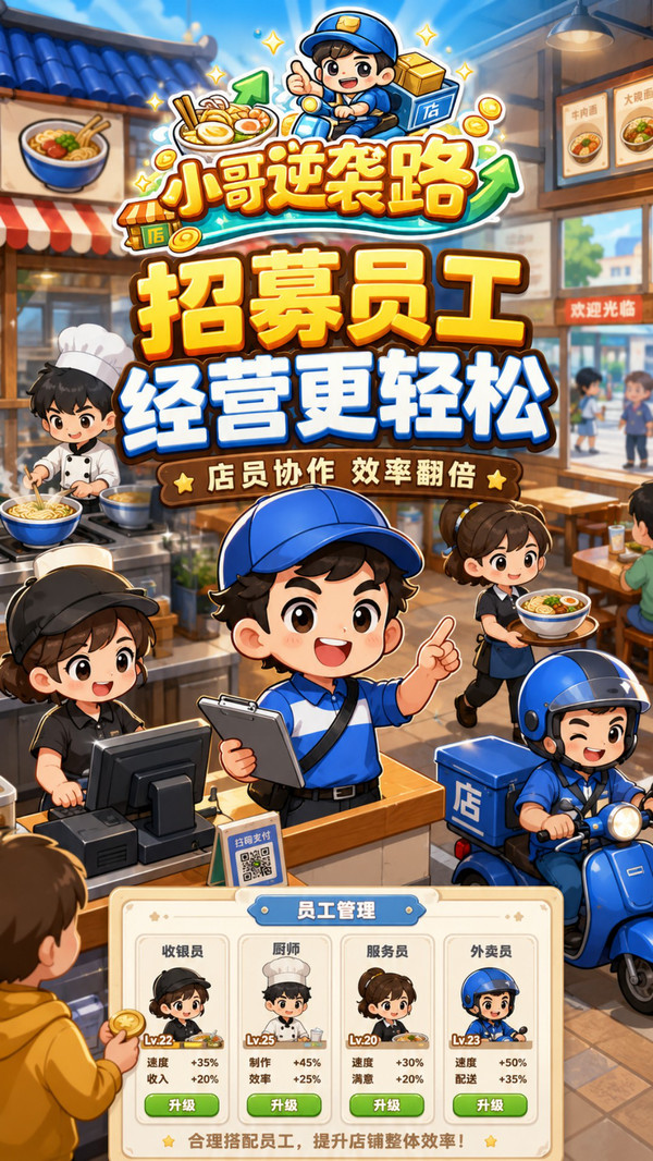 小哥逆袭路