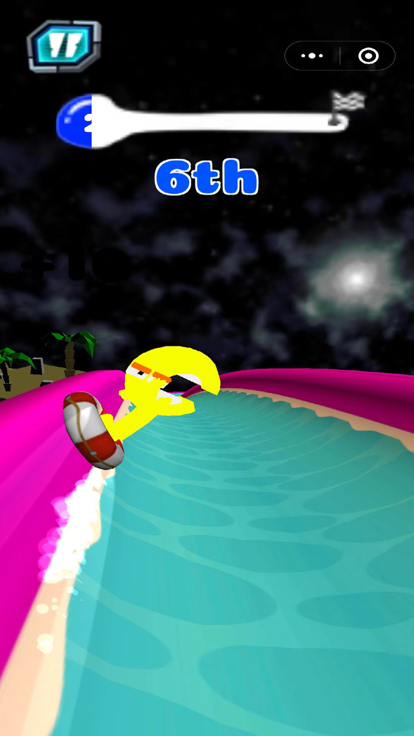 水上乐园滑梯跑酷