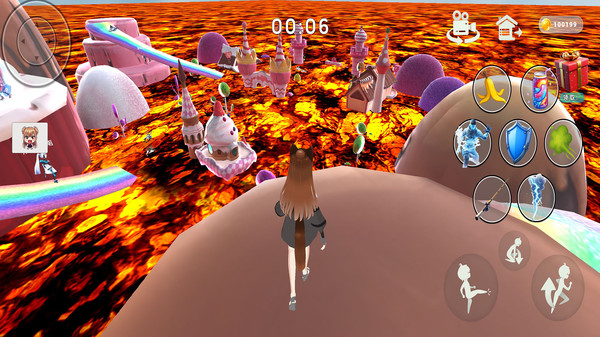 熔岩逃亡跑酷