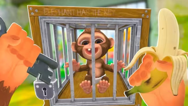 奇妙动物世界探险-我是猴