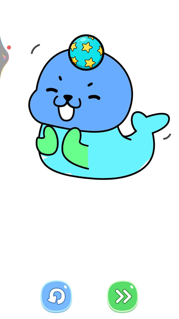 儿童开心画画