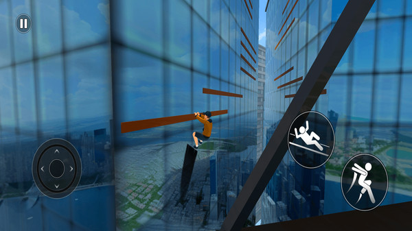 爬梯大作战-登上屋顶