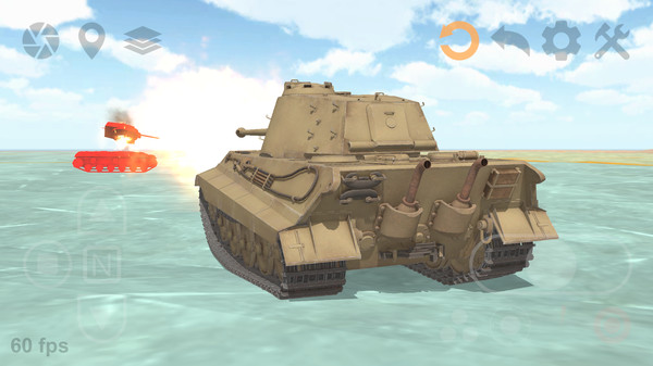 坦克争霸世界-坦克物理模拟器