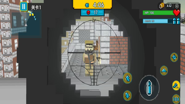 迷你枪战精英小游戏