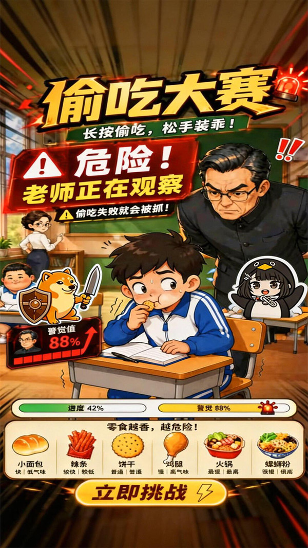 偷吃大赛