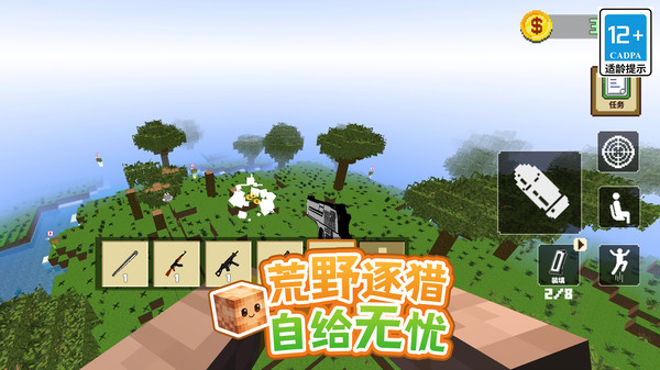 方块村庄：建造与生存
