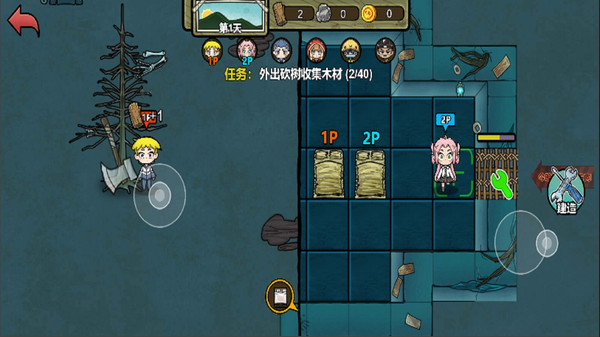 双人猛鬼躺平生存