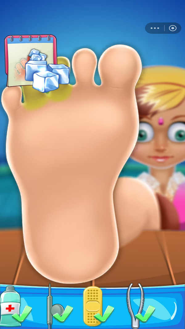 解压修脚闯关游戏