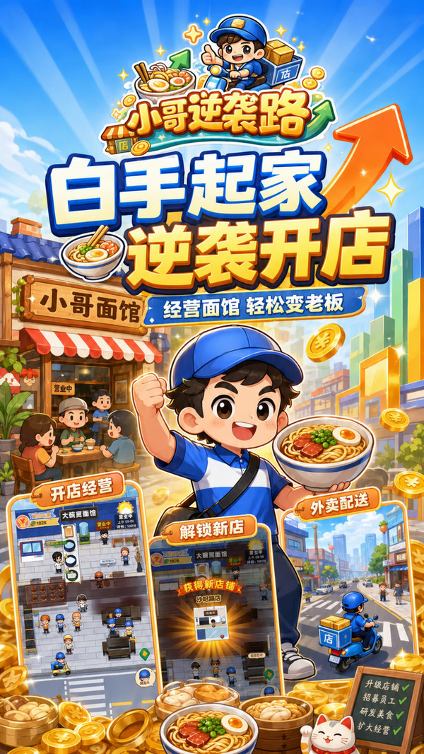 小哥逆袭路