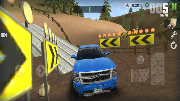 驾驶登山赛车
