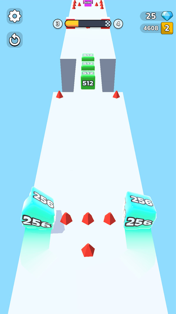 2048消方块