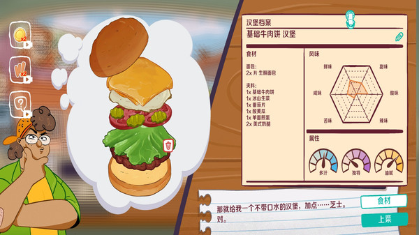 美味快餐小店-汉堡男孩