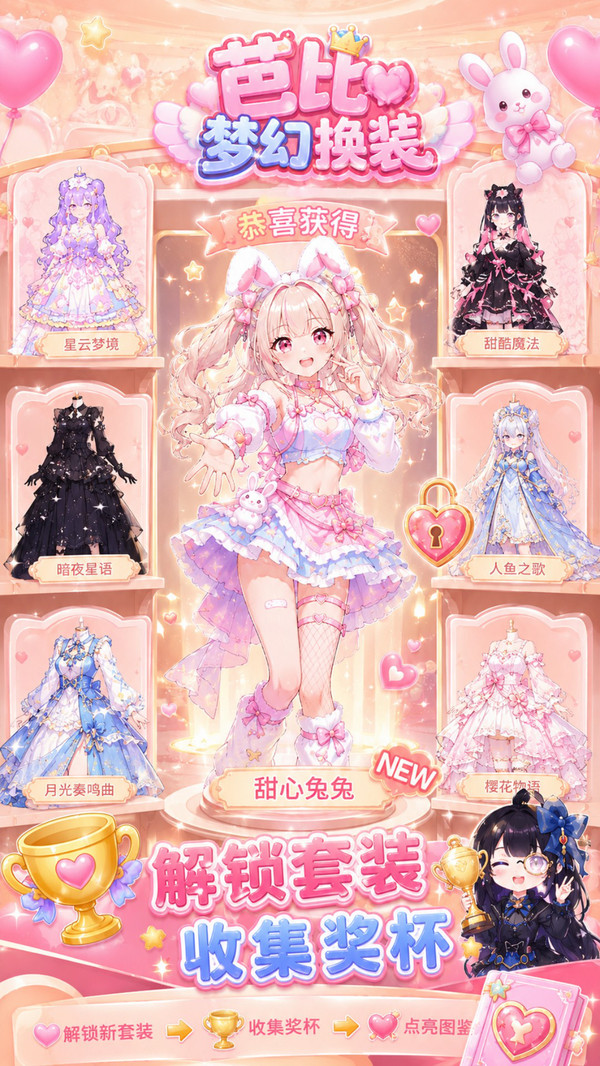 芭比梦幻换装