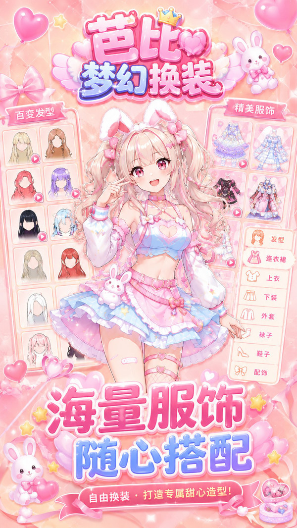 芭比梦幻换装