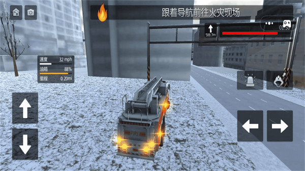 疯狂消防车模拟-真实消防员救火