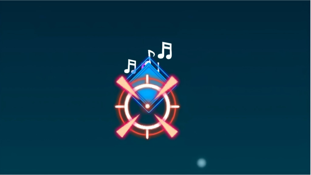 音符节奏跳动小游戏