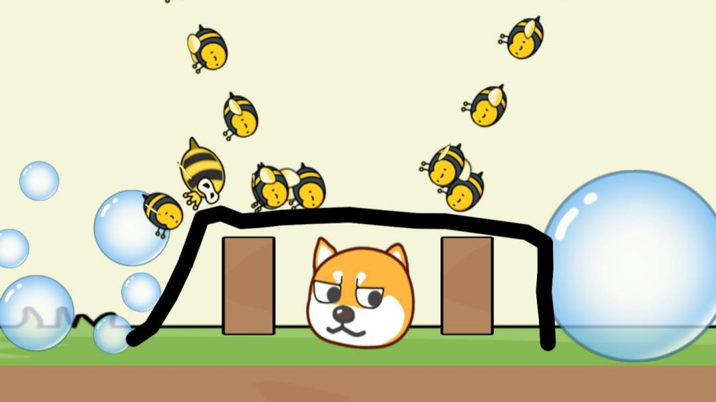 画线解救狗头游戏