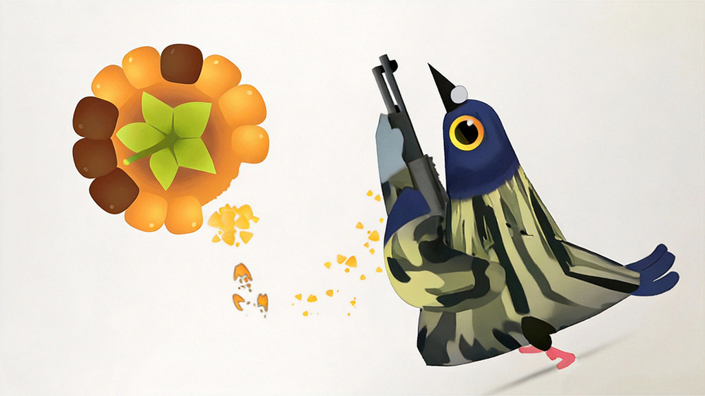 鸽子模拟器2-疯狂的鸽子吃玉米