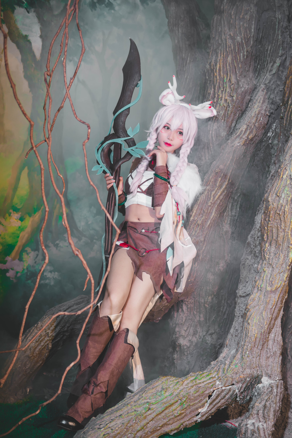 王者荣耀瑶cosplay你为什么粘着我呀